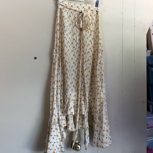 Faithfull the Brand poppy midi skirt size 4